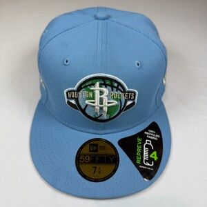 Houston Rockets New Era Light Blue
59FIFTY Fitted Hat (2X NBA CHAMPS)